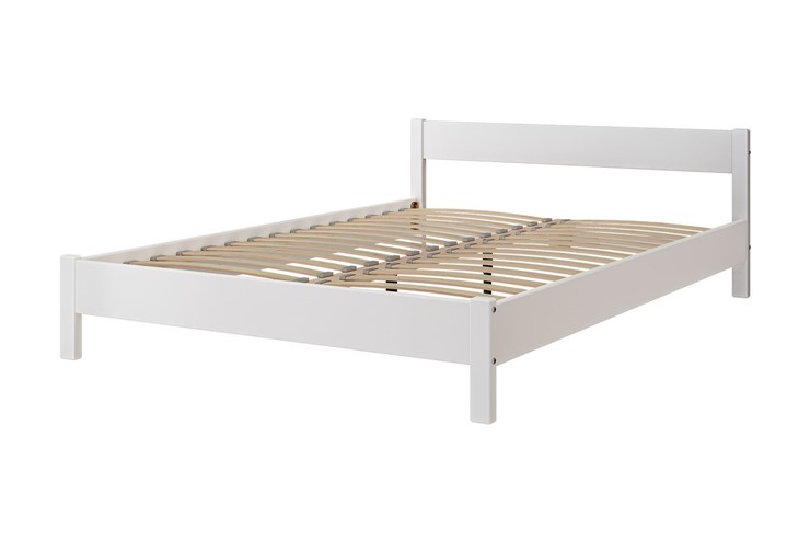 Кровать односпальная  Эби (Белый античный) 90х200 в Рязани - изображение 1
