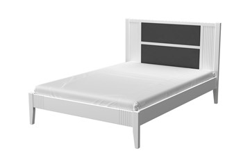 Кровать полутороспальная Бетти из массива сосны (Белый Античный) 180х200 в Рязани