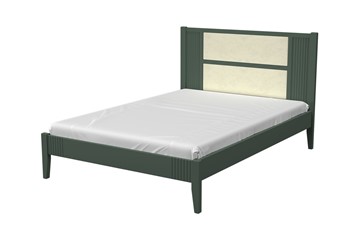 Кровать полутороспальная Бетти из массива сосны (Оливковый) 160х200 в Рязани