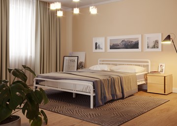 Спальная кровать Леон, 900, белый в Рязани - предосмотр