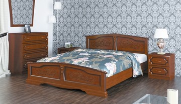 Кровать 1-спальная Елена (Орех) 120х200 в Рязани