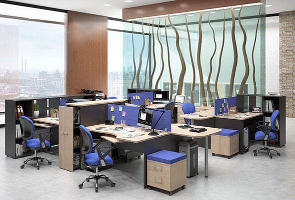 Офисный комплект мебели XTEN в Рязани - изображение
