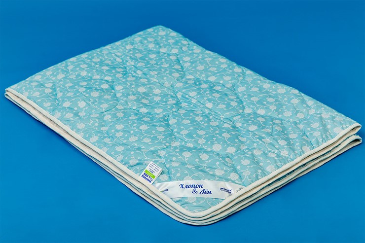 Одеяло легкое двуспальное Хлопок &  Лен в Рязани - изображение 2