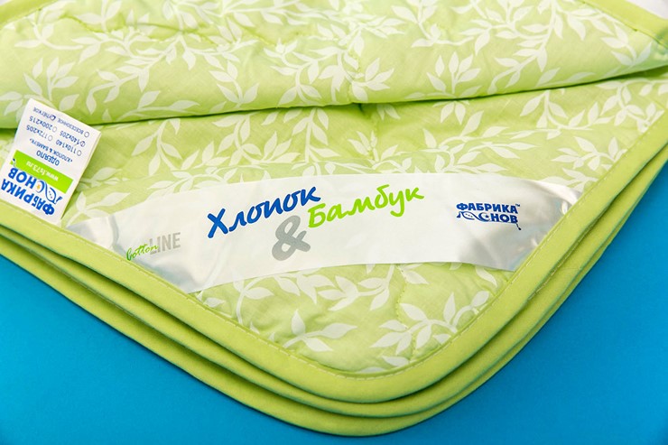 Одеяло лёгкое полутороспальное Хлопок & Бамбук в Рязани - изображение 1