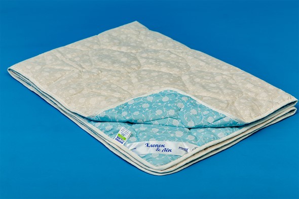 Одеяло легкое двуспальное Хлопок &  Лен в Рязани - изображение