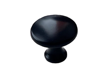 Ручка кнопка 0010 (0) Черный матовый в Рязани