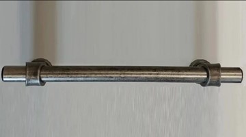 Ручка-скоба (128 мм), античное серебро Прованс в Рязани