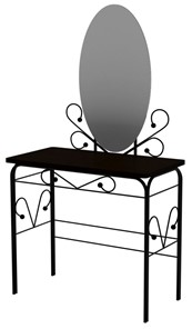 Дамский столик черный, венге в Рязани