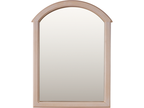 Зеркало 730х550 мм. Беленый дуб в Рязани - изображение