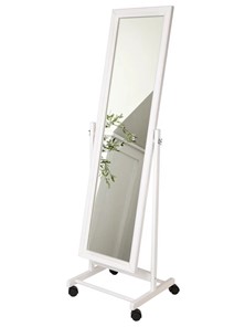 Зеркало напольное в спальню BeautyStyle 27 (135х42,5см) Белое в Рязани - предосмотр 6