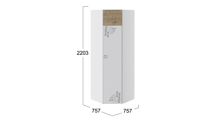 Угловой шкаф Оксфорд (ТД-139.07.23) в Рязани - изображение 2
