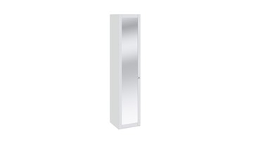 Шкаф для белья Ривьера с зеркалом СМ 241.21.001 (Белый) в Рязани