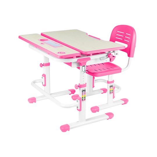 Парта растущая и стул Lavoro Pink в Рязани - изображение 7