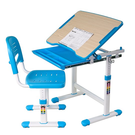 Растущая парта + стул Piccolino Blue в Рязани - изображение 5