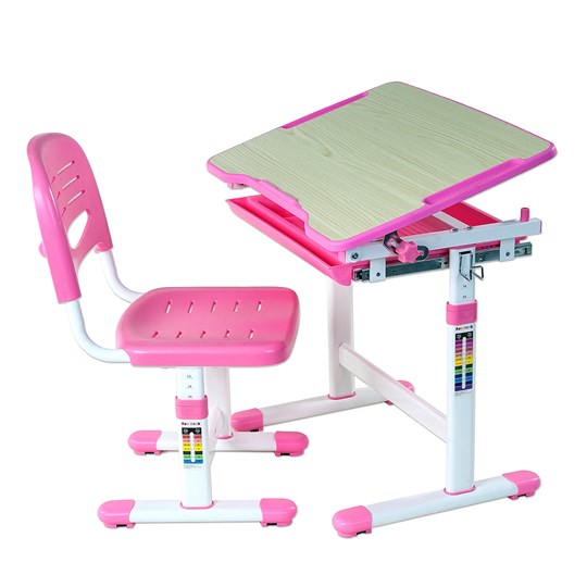 Парта растущая + стул Piccolino Pink в Рязани - изображение 4
