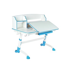 Детский стол-трансформер Amare II Blue с надстройкой в Рязани - предосмотр 2