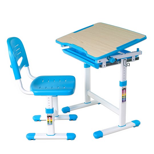 Растущая парта + стул Piccolino Blue в Рязани - изображение 6