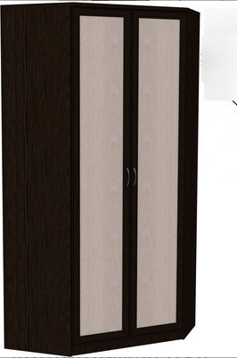 Шкаф 403 несимметричный, цвет Венге в Рязани - изображение