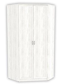 Распашной угловой шкаф 403 несимметричный, цвет Арктика в Рязани