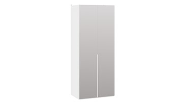 Шкаф с 2 зеркальными дверями Порто (580) СМ-393.07.004 (Белый жемчуг/Белый жемчуг) в Рязани