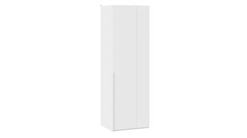 Шкаф угловой с 1 глухой дверью Порто (580) СМ-393.07.006 (Белый жемчуг/Белый софт) в Рязани
