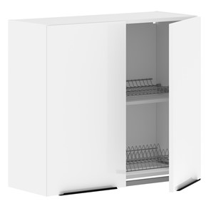 Кухонный шкаф с посудосушителем IBIZA Белый MHSU 8072.1P (800х320х720) в Рязани