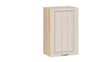 Навесной кухонный шкаф Лина 1В45 (Дуб Крафт Золотой/Крем) в Рязани