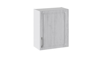 Кухонный навесной шкаф Прованс (Белый глянец/Санторини светлый) В_72-60_1ДР в Рязани