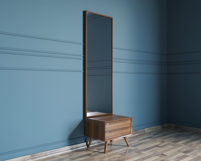 Зеркало напольное Bruni (BR50) с тумбой в Рязани - изображение 2