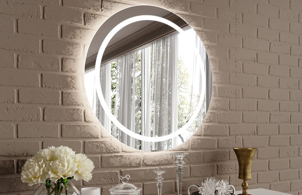Зеркало С подсветкой D80 см в Рязани - изображение