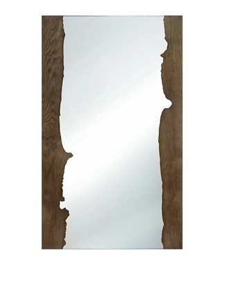 Настенное зеркало ГлассВальд-3, Орех в Рязани - изображение
