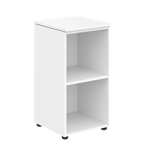 Низкий шкаф колонна MORRIS Дуб Базель/Белый MLC 42 (429х423х821) в Рязани