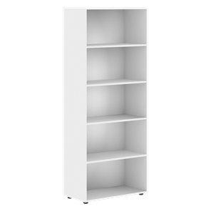 Широкий шкаф высокий FORTA Белый FHC 80 (798х404х1965) в Рязани