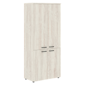 Шкаф с глухими низкими и средними дверьми и топом XTEN сосна Эдмонд  XHC 85.3 (850х410х1930) в Рязани