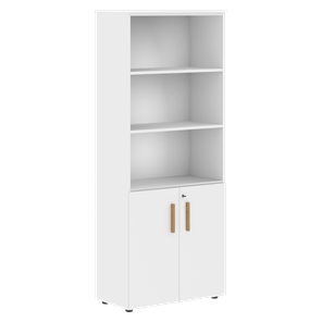 Шкаф с глухими малыми дверьми FORTA Белый FHC 80.5(Z)  (798х404х1965) в Рязани