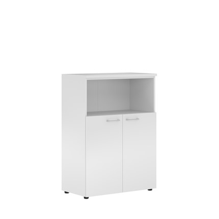 Шкаф средний XTEN Белый  XMC 85.3 (850х410х1165) в Рязани - изображение