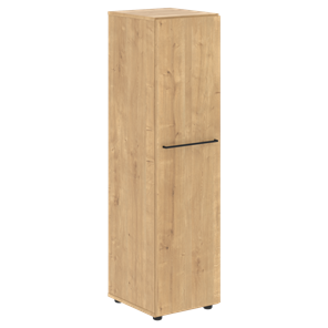Шкаф узкий средний с глухой дверью LOFTIS Дуб Бофорд LMC 40.1 (400х430х1517) в Рязани