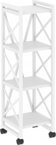 Стеллаж Loft VR.L-MST.K-4.4, Белый/Белый металл в Рязани