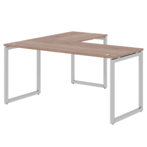 Письменный стол угловой правый XTEN-Q Дуб-сонома- серебро XQCT 1615 (R) (1600х1500х750) в Рязани