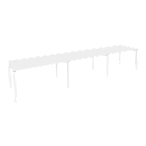 Стол на металлокаркасе O.MP-RS-3.3.8 (Белый/Белый бриллиант) в Рязани