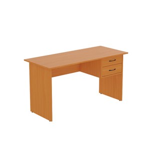 Письменный стол со встроеной тумбой Классик SM140 L 1400x600x750 в Рязани