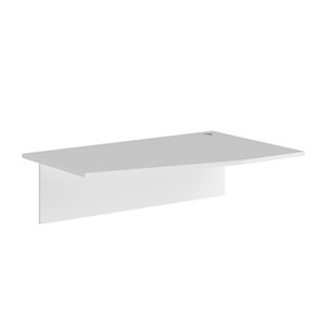 Дополнительный стол правая XTEN Белый  XCT 149-1(R) (1400х900х25) в Рязани