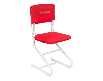 Набор чехлов на спинку и сиденье стула СУТ.01.040-01 Красный, ткань Оксфорд в Рязани