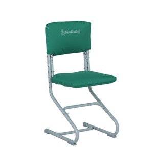 Набор чехлов на сиденье и спинку стула СУТ.01.040-01 Зеленый, ткань Оксфорд в Рязани