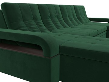 П-образный диван Лига-035 мини, Зеленый (велюр) в Рязани - предосмотр 4