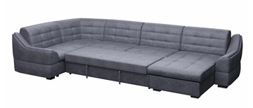 Большой диван с оттоманкой и креслом Антарес 1 ПДУ New в Рязани - предосмотр 1