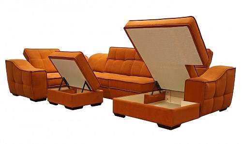 Угловой диван N-11-M (П1+ПС+УС+Д2+Д5+П1) в Рязани - изображение 2