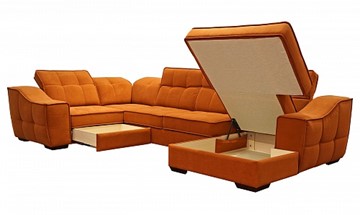Угловой диван N-11-M (П1+ПС+УС+Д2+Д5+П1) в Рязани - предосмотр 1