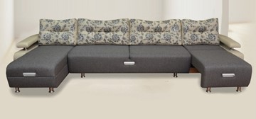 П-образный диван Престиж-15 микс в Рязани - предосмотр 1