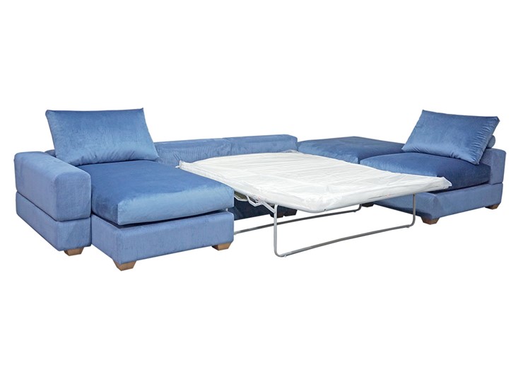 П-образный диван V-10-M П (П1+Д4+Д2+УС+ПС), Memory foam в Рязани - изображение 1